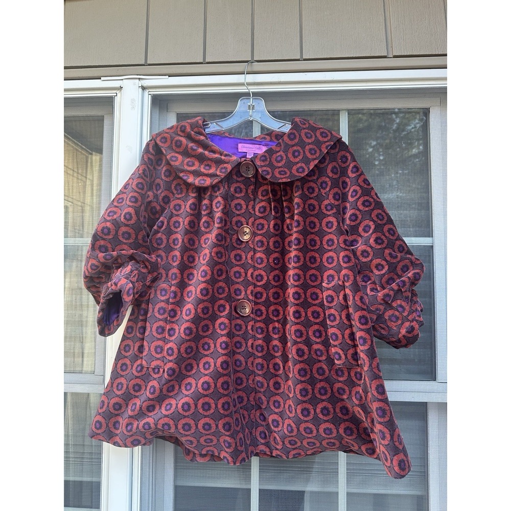 Christiane Celle Calypso Boho Artsy jacket/ blazer Sz S
